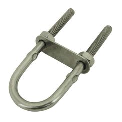 Ferragem de Proa / Popa U-Boat em Aço Inox p/ Barcos - 10mm - 60 x 130