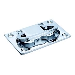 Puxador de Tampas de Embutir em Aço Fundido 52 x 75 mm - Retangular