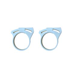 Abraçadeira Plástica Para Mangueira 1-1/8pol - Par