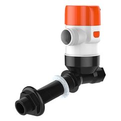 Bomba p/ Viveiro Seaflo Base Giratória c/ Haste Transversal de Rosca 1.100 Gph - 4.159 Litros Hora - 12v - Entrada Dupla