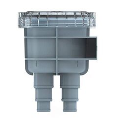 Filtro p/ Entrada de Bombas - Água Doce e Salgada - 191x148mm