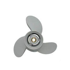 Hélice Yamaha 40-55 2T, 40-50-60HP 4T 11.1/8 x 13 Estriada c/ Escape (Mod: 2 e 4 Tempos)