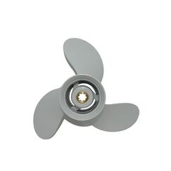 Hélice Yamaha 60-140HP 2T e 90/115HP 4T 13.25 x 17 Estriada c/ Escape (Mod: 6E5-45945-01EL) - SORABO