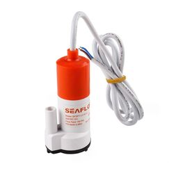 Bomba Pressurizadora Submersível p/ Água Potável 224 GPH - 12v