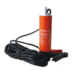 Bomba Pressurizadora Submersível p/ Água Salgada e Óleo 280gph - 12v - 5m