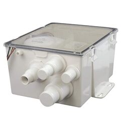 Caixa Coletora p/ Embarcações c/ Bomba e Automático - 750 GPH