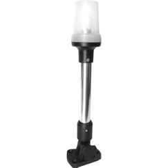 Luz de Alcançado c/ Mastro Rebatível - 60 cm - Cromado