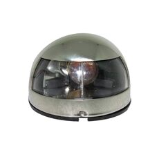 Luz de Navegação Alcançado c/ Tampa em INOX, Base em ABS Preto - Horizontal