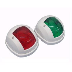 Luz de Navegação BB/BE c/ Tampa e Tampa em Nylon Branca - Lâmpada: LED