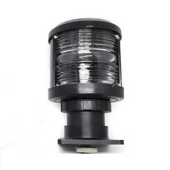 Luz de Navegação Mastro - Lente Transparente 225°, Corpo em ABS Preto - TOP - 12m