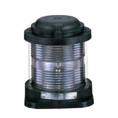 Luz de Navegação Top - Lente Transparente 360°, Corpo em ABS Preto - HORIZONTAL