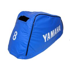 Capa de Capô p/ Motores de Popa - Yamaha 8 HP Estriado C/ Escape