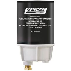 Filtro de Combustível Separador de Água c/ Dreno Alumínio Seachoice