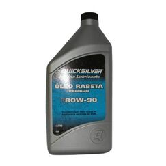 Óleo de Rabeta Quicksilver Premium SAE 80W90 - 4 litros