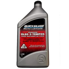 Óleo Quicksilver Premium TC-W3 p/ Motores 2T - 500 ml