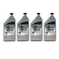 Óleo Semi Sintético Quicksilver p/ Motores de Popa 4T - 4 Litros