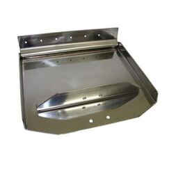 Placa em Aço INOX p/ Flap Hidráulico - PAR - 12X18 pol