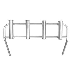 Porta Varas / Caniço (Rack) em Alumínio - p/ 4 varas - Sem Suporte de Fixação