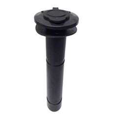 Porta Varas / Caniço Reto em ABS Premium c/ Tampa - Preto