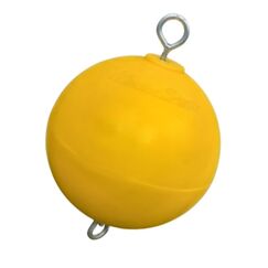 Boia de Demarcação / Arinque Redonda c/ Ferragens - Amarela - 40cm