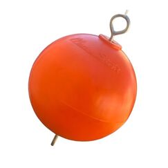 Boia de Demarcação / Arinque Redonda c/ Ferragens - LARANJA - 40cm