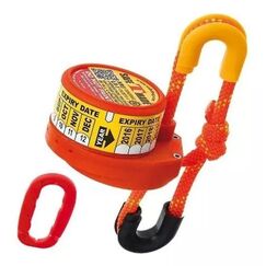 Válvula Hidrostática Certificada Solas HRU SafeTMade Tipo Hammar para Balsa Salva Vidas