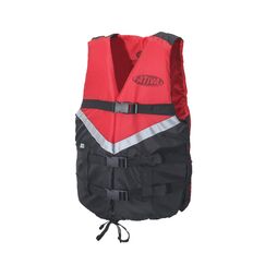 Colete Salva-Vidas Esportivo - Canoa 2.0 80kg - Ativa - Vermelho