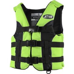 Colete Salva-Vidas Esportivo - Tamanho P - Ativa 55 - Verde