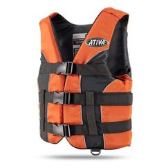 Colete Salva-Vidas Esportivo - Tamanho PP - Ativa 55 - Laranja