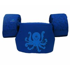 Colete Salva-Vidas Infantil Kids - Tamanho P - Mar & Cia - Azul - Polvo