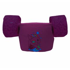 Colete Salva-Vidas Infantil Kids - Tamanho PP - Mar & Cia - Roxo - Peixe