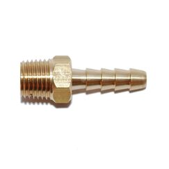 Conector de Combustível 1/4 Rosca NPT Macho - 1/4 Mangueira - Lado Tanque