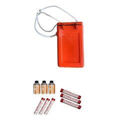 Kit Sinalizador Pirotécnico c/ Maleta INDIOS - Navegação em Águas Costeiras - Mar Aberto - 3 un. de cada