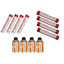 Kit Sinalizador Pirotécnico - Navegação em Águas Oceânicas - Mar Aberto - 4 un. de cada