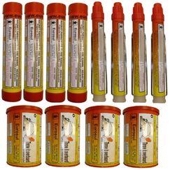 Kit Sinalizador Pirotécnico - Navegação em Águas Oceânicas - Mar Aberto - 4 un. de cada - EUROSUL