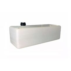 Tanque de Combustível p/ Embarcações s/ Pescador - Branco - 60 litros