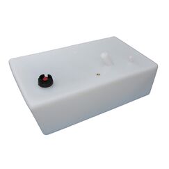 Tanque de Combustível p/ Embarcações s/ Pescador - Branco - 75 litros