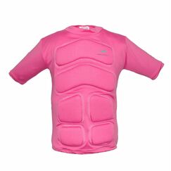Camisa Flutuadora UV50+ Mar & Cia - Manga Curta - Até 100kg - Rosa