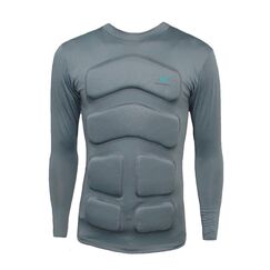 Camisa Flutuadora UV50+ Mar & Cia - Manga Longa - Até 100kg - Cinza