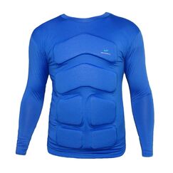 Camisa Flutuadora UV50+ Mar & Cia - Manga Longa - Até 75kg - Azul