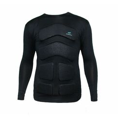 Camisa Flutuadora UV50+ Mar & Cia - Manga Longa - Até 75kg - Preta