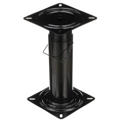 Pedestal Ajustável de Banco em Aço Pintado p/ Barcos - 29 a 44 cm