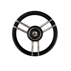 Volante Náutico em Poliuretano Savoretti T27B/35 - 35cm - Preto