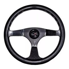 Volante Náutico Emborrachado Multiflex 340mm - Preto