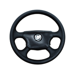 Volante Náutico Preto c/ 4 Raios - 345mm - Seachoice