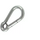 Mosquetão Engate Rápido c/ Olhal Em Inox - 12 x 140 mm
