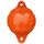 Boia de Demarcação / Arinque - Redonda Marine Star - Laranja - 40 cm