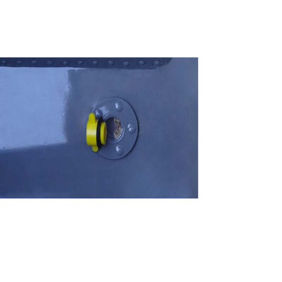 Bujão de Dreno em Plástico c/ Junta de Vedação - Tam: 25mm