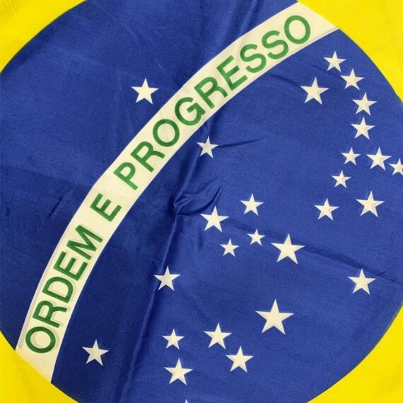 Bandeira do Brasil Dupla Face p/ Embarcações 65x45cm