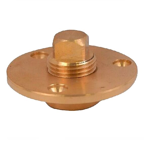 Bujão de Dreno / Bueira em Bronze - Tam: 1/2 pol